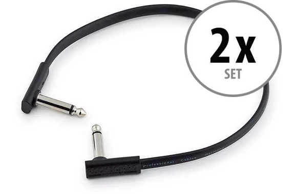 RockBoard Flat Patch Cable 30 cm Set de 2 image 1