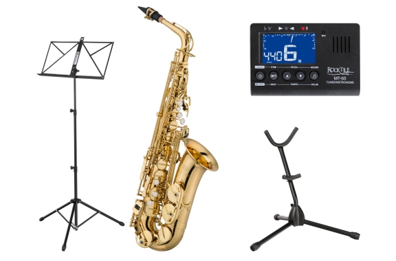 Jupiter JAS700Q Eb-Altsaxophon Set image 1