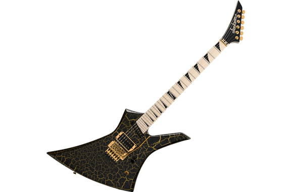 Jackson Pro Plus Series Signature Brandon Ellis Kelly KE27 Gold Crackle image 1