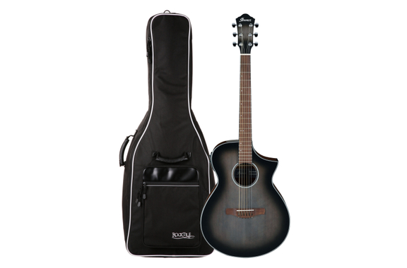 Ibanez AEWC11-TCB Transparent Charcoal Burst Set inkl. Tasche image 1