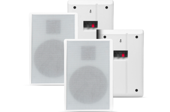 Pronomic FLS-540 WH Coppia Diffusori Flatpanel da Parete Box bianco 2x Set image 1