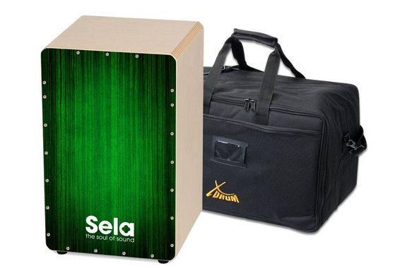 Sela Varios Cajon Green Set incl. sac image 1
