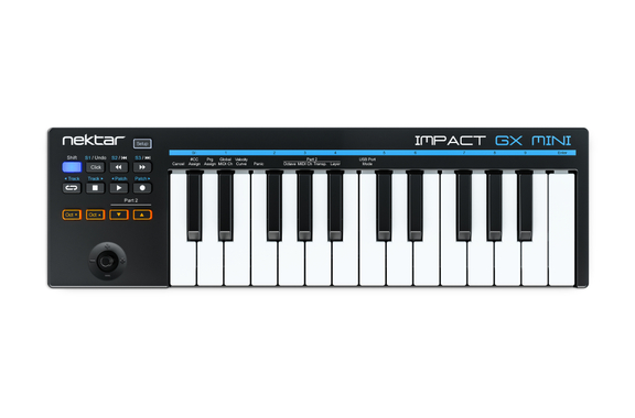 Nektar Impact GX Mini Contrôleur Clavier MIDI USB image 1