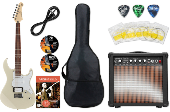 Yamaha Pacifica 112V Vintage White Starter Set image 1