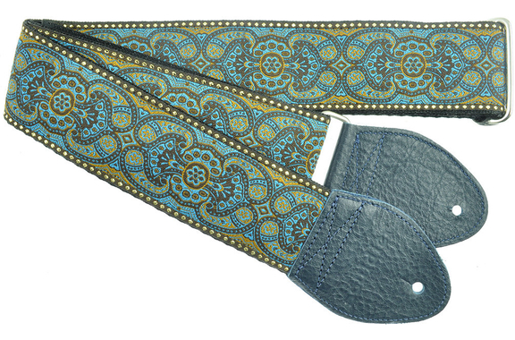 Souldier Arabesque Turquoise Gitarrengurt image 1