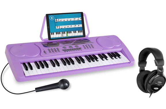 McGrey BK-4910VT Clavier Débutant Violet Set incl. Casque image 1