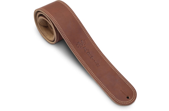 Martin Guitar Ball Glove Leather Strap Brown image 1