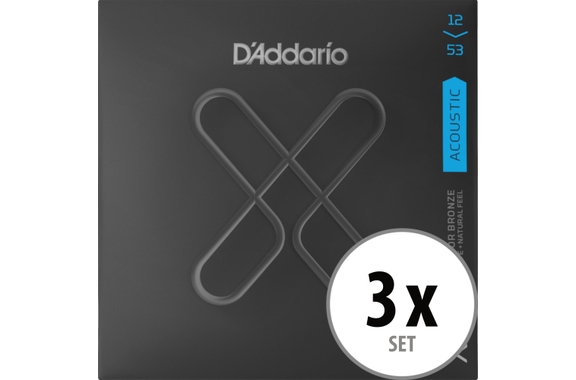 D'Addario XTAPB1253 XT Light 3x Set image 1