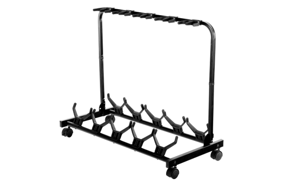 Rocktile Multistand 5-fach Gitarrenständer mit Rollen für E/A-Gitarre  - Retoure (Zustand: sehr gut) image 1