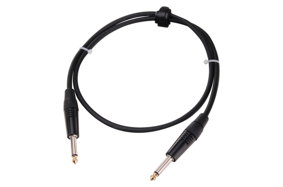 Pronomic Stage INST-0,5 Instrumentenkabel Klinke 0,5m schwarz image 1