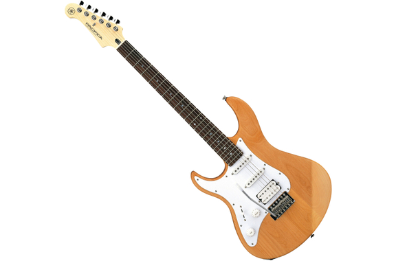 Yamaha Pacifica 112JL YNS Lefthand E-Gitarre Yellow Natural Satin image 1