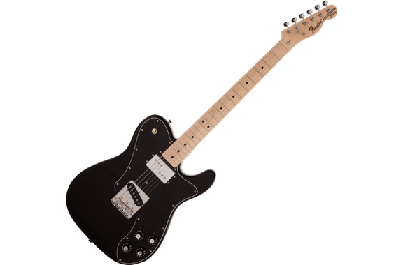 Fender Made in Japan Traditional '70s Telecaster Custom Black image 1