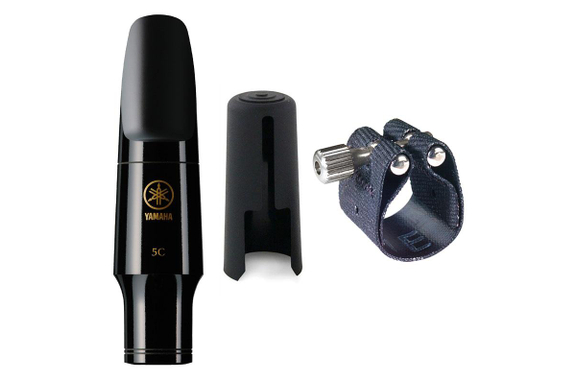 Yamaha BS-5C Baritonsaxophon Mundstück Set inkl. Blattschraube und Kapsel image 1
