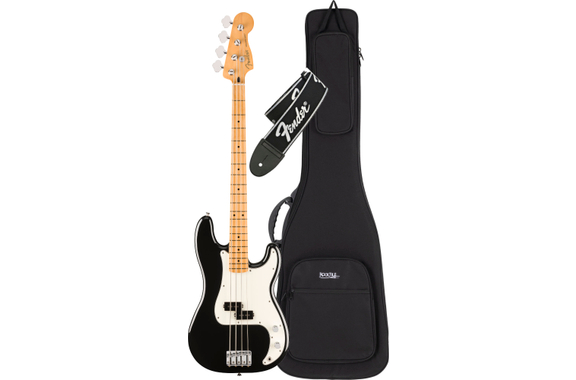 Fender Player II Precision Bass MN Black Set image 1