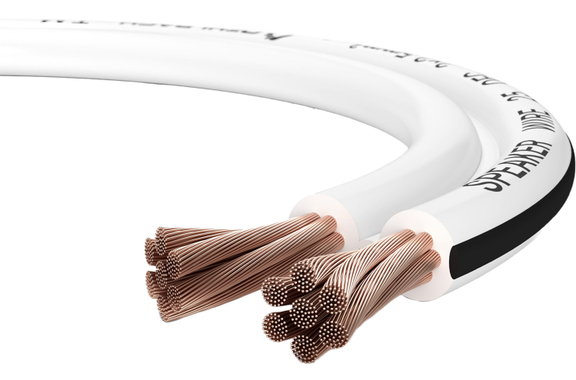 Cable de Altavoz Oehlbach SP-25 10m Blanco image 1