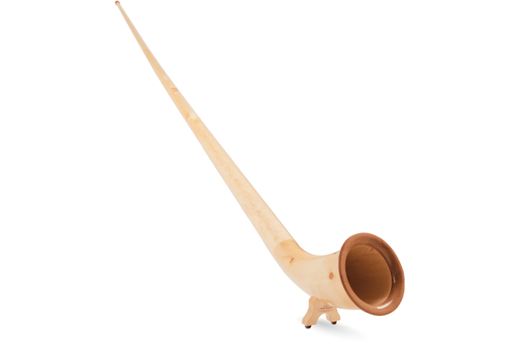 Lechgold Alphorn Solist F 360 cm 3-delig Zirbe image 1