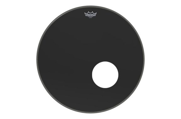 Remo 22" Powerstroke P3 Ebony Bass Reso image 1