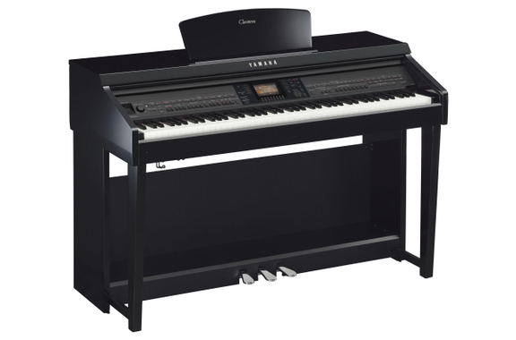 Yamaha CVP-701 PE Clavinova Piano Digital Negro Brillante image 1