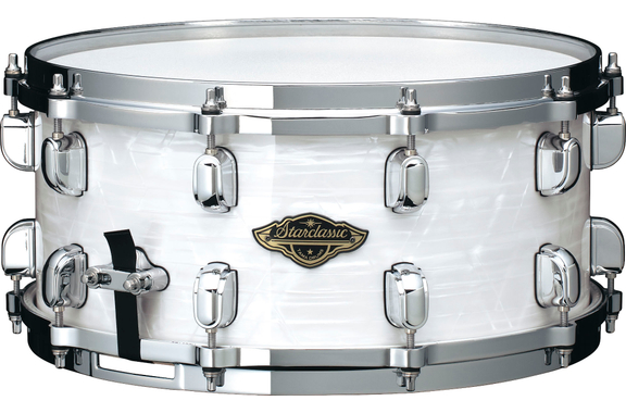 Tama WBRS65-WPL Starclassic Walnut/Birch Snare Drum 14" x 6,5" White Pearl image 1