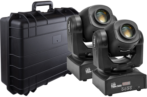 Eurolite LED TMH-S60 Movinghead Spot Koffer Set image 1