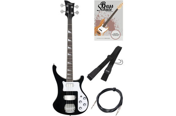 Rocktile Pro RB-400B Blackbird E-Bass Black Set image 1