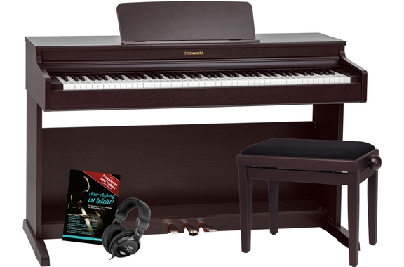 Steinmayer DP-321 RW Digitalpiano Rosenholz Set image 1