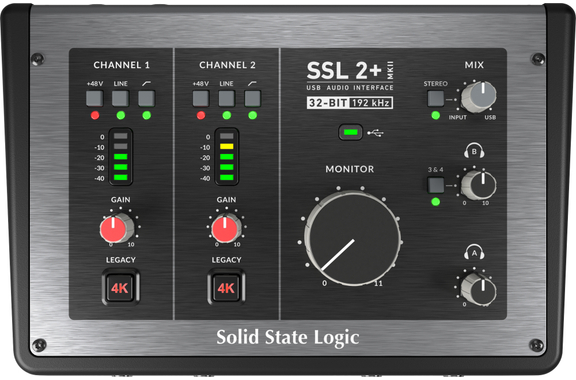 SSL 2+ MKII USB-C Audio-Interface image 1