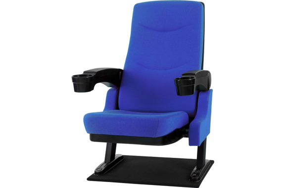 Stagecaptain CS-600BL Movieking Fauteuil de Cinéma Bleu image 1