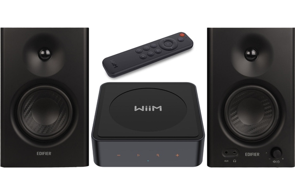 WiiM Pro Plus / Edifier MR4 Ensemble Stéréo Streaming image 1