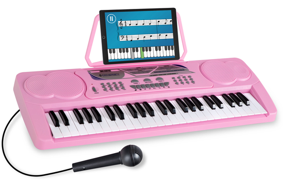 McGrey BK-4910PK Clavier 49 Touches Et Support De Partitions Rose image 1