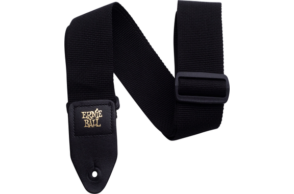 Ernie Ball 4037 Sangle de Guitare Polypro Noire image 1