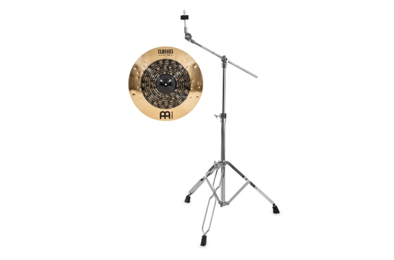 Meinl Classics Custom Dual 22" Ride Set inkl. Galgenbeckenständer image 1