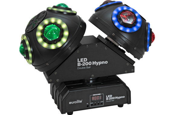 Eurolite LED B-200 Hypno Double Ball Efecto De Haz image 1