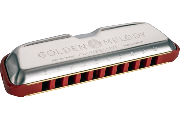 Hohner Golden Melody Progressive C Mondharmonica image 1