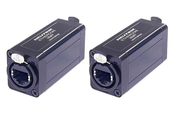Neutrik NE8FF Adapter RJ45 Ethercon Socket 2er Set image 1