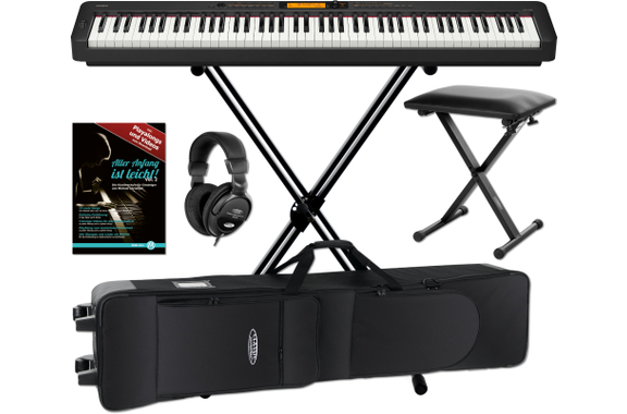 Casio CDP-S360 E-Piano Schwarz Deluxe Set image 1