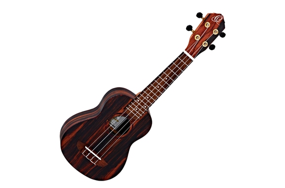 Ortega RUEB-SO Sopran Ukulele Ebony image 1