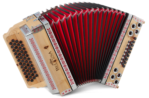 Beltuna Alpstar IV D Harmonika Zypresse massiv B Es As Des MB image 1