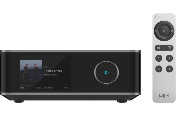 WiiM Amp Ultra Amplificador De Streaming Space Grey image 1