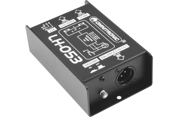 Omnitronic LH-053 DI-Box Pasiva image 1