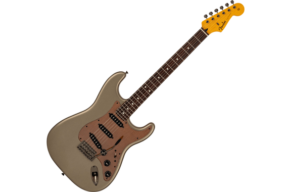 Fender Made in Japan Hybrid II 2026 Collection Stratocaster Matte Champagne Mirage image 1