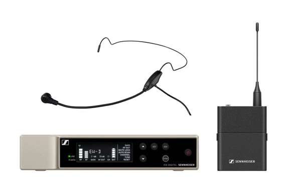 Sennheiser EW-D SK BASE Set U1/5 HS-65 EA SET image 1