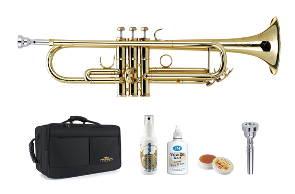 Lechgold TR-16L Trompette Bb laquée Set Deluxe image 1