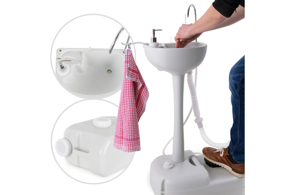 Stagecaptain PSW-17 Quixie Portables Festival-Lavabo Deluxe Set image 1