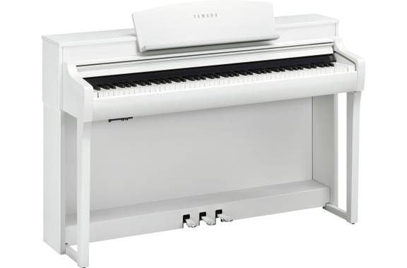 Yamaha CSP 255 WH Digitalpiano wit mat image 1