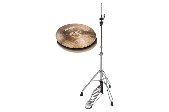 Paiste 900 Series 14" Heavy Hi-Hat + Set Macchina image 1