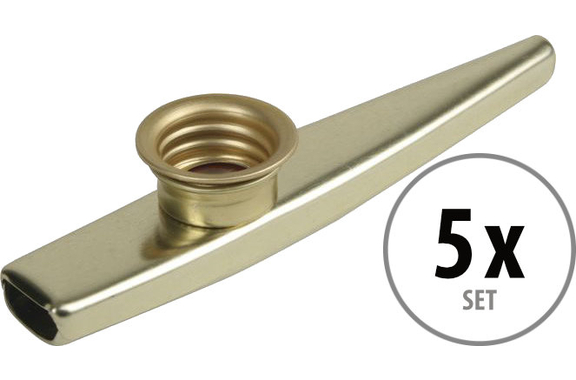 Set De 5 Kazoo De Metal Gewa image 1