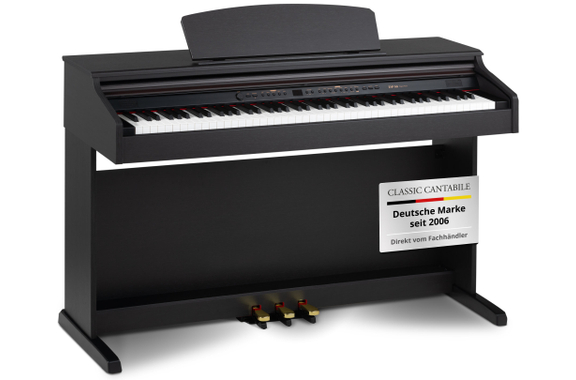 Classic Cantabile DP-50 RH E-Piano Palissandro image 1
