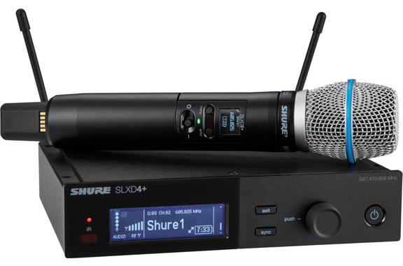 Shure SLXD24+/B87A S50 Digitales Drahtlossystem image 1
