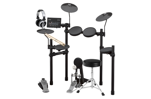Yamaha DTX452K E-Drum Set Compact Incl. Tabouret De Batterie + Casque image 1
